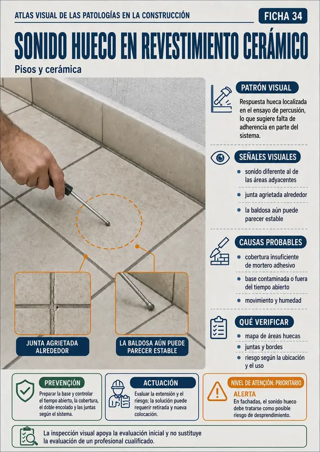 Ficha técnica ilustrada del Atlas Visual de Patologías Constructivas